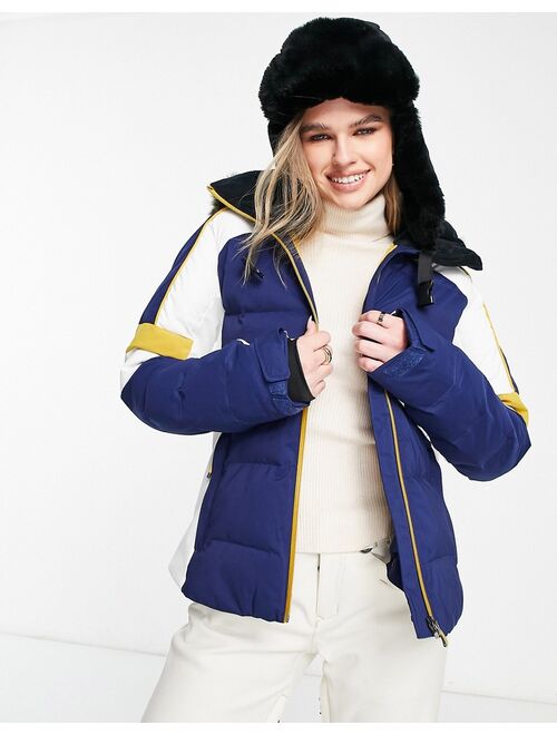 Roxy Snow Blizzard ski jacket in navy