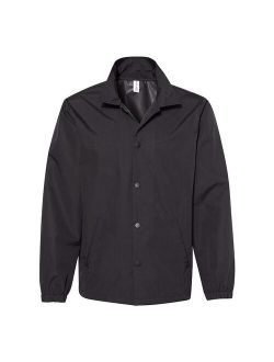 Independent Trading Co. Water-Resistant Windbreaker Coachs Jacket