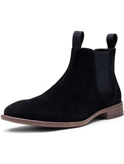 Men's Chelsea Boots Suede Boots for Men Casual Dress Boots Mens Chukka Ankle Boots