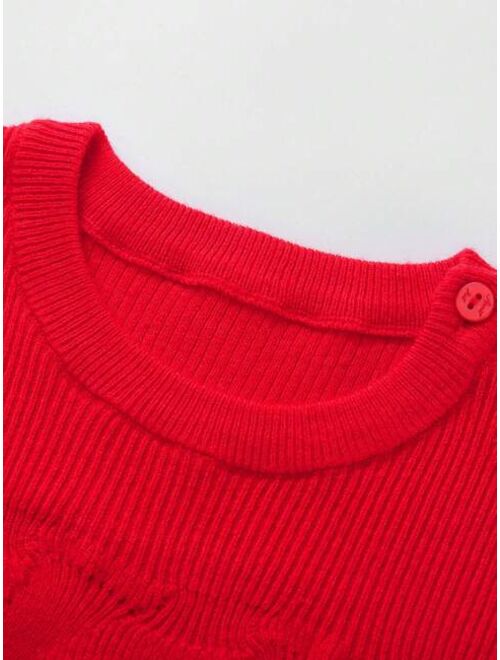 Annil Brand View Products > Annil Girls' Winter Fashion Mesh Warm Princess Dress Red