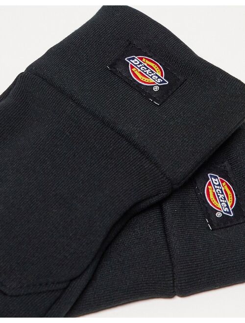 Dickies touch gloves in black