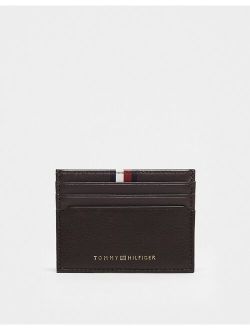 Leather Card Holder in Brown