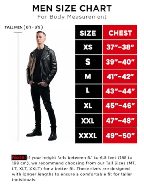 Decrum Black Leather Jacket Casual Fashion Cafe Racer Motorcycle Style real Lambskin Leather Jackets For Men