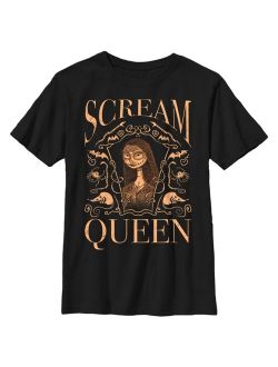 Boy's The Nightmare Before Christmas Sally the Scream Queen Child T-Shirt