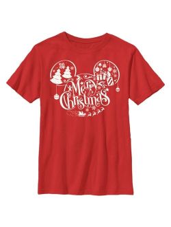 Boy's Mickey & Friends Mickey and Friends Mousey Christmas Child T-Shirt