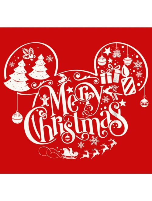 DISNEY Boy's Mickey & Friends Mickey and Friends Mousey Christmas Child T-Shirt