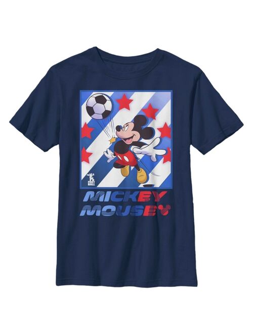 DISNEY Boy's Mickey & Friends Mickey Mouse Soccer Star Child T-Shirt