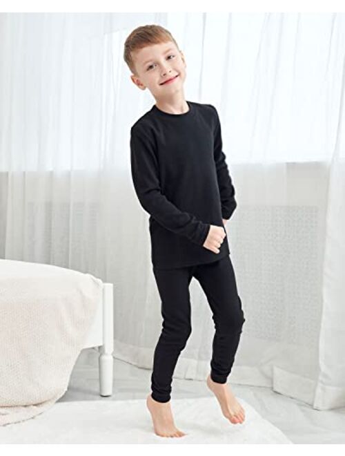 Enfants CheRis Toddler Thermal Underwear Set Girls Boys Long Johns Kids Pajamas Pjs, 3-7 Years
