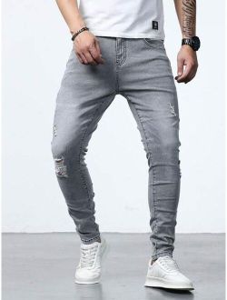 Shein Manfinity Homme Men's Ripped Casual Jeans