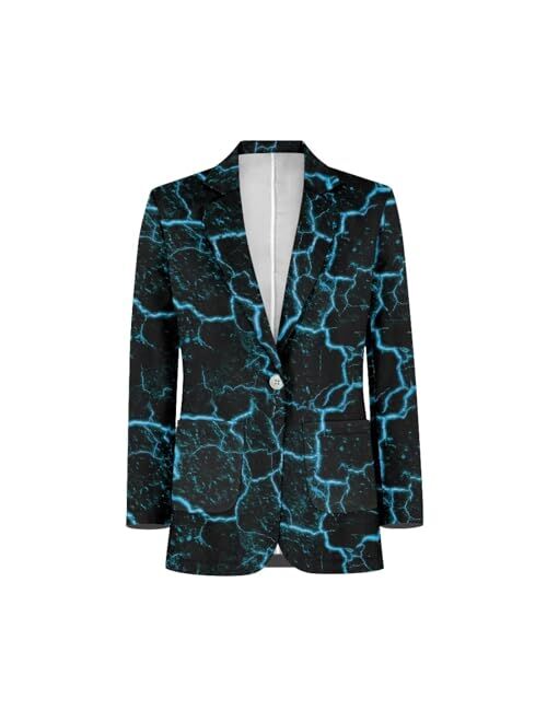 CLOHOMIN Mens Sport Coat All Season Casual Blazer One Button Business Suit Jacket for Daily Party