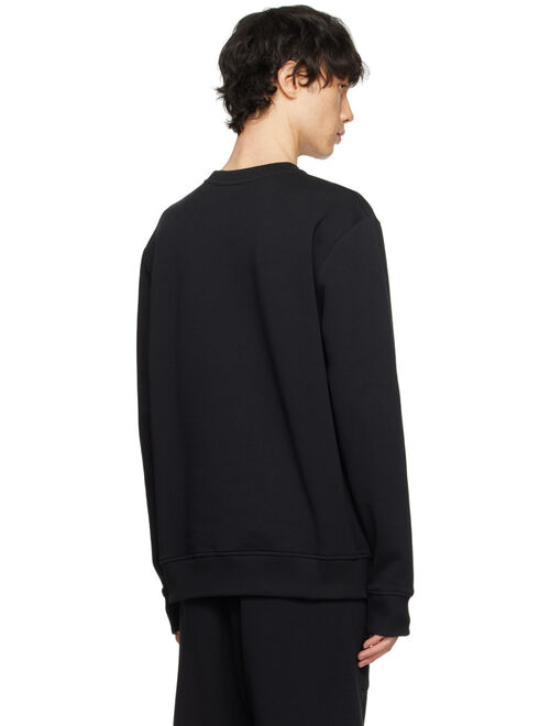 BALMAIN Black Plaque Sweatshirt