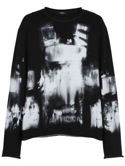 X-ray print sweatshirt