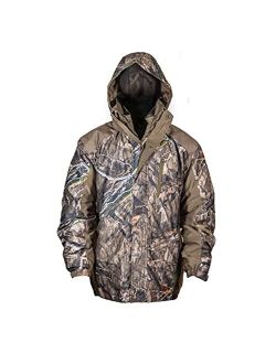 HOT SHOT Mens 3-in-1 Insulated Camo Hunting Parka, Waterproof, Removable Hood, Year Round Versatility
