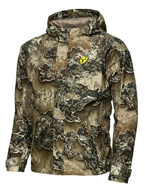 ScentBlocker Drencher Men's Lightweight Breathable Waterproof Camo Rain Jacket