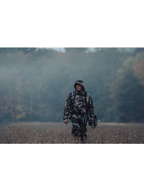 ScentBlocker Drencher Men's Lightweight Breathable Waterproof Camo Rain Jacket