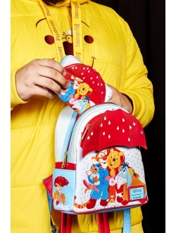 Disney Winnie the Pooh and Friends Rainy Day Double Strap Shoulder Bag