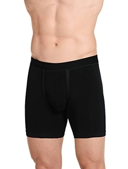 Men's Underwear Chafe Proof Pouch Cotton Stretch 6" Boxer Brief