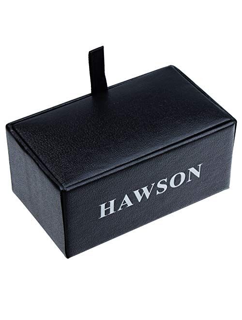 Hawson Colorful Bull Head Cufflinks For Men With Gift Box