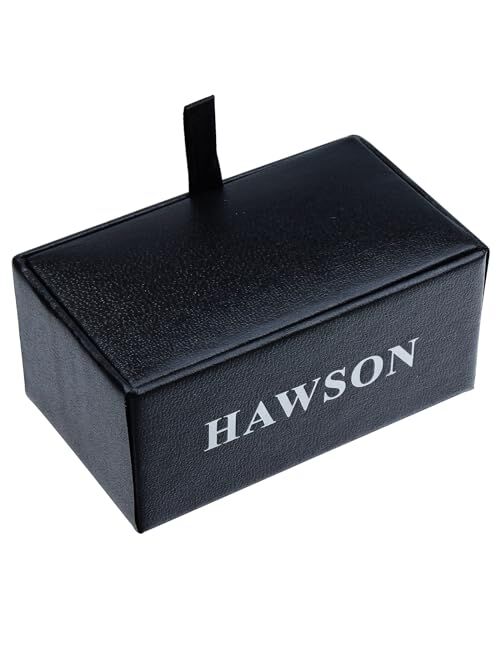 Hawson Thor's Hammer Cufflinks For Men in Silver Tone With Gift Box.