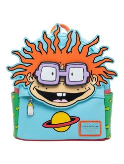 Nickelodeon Rugrats Chuckie Cosplay Women's Backpack With Removable Glasses