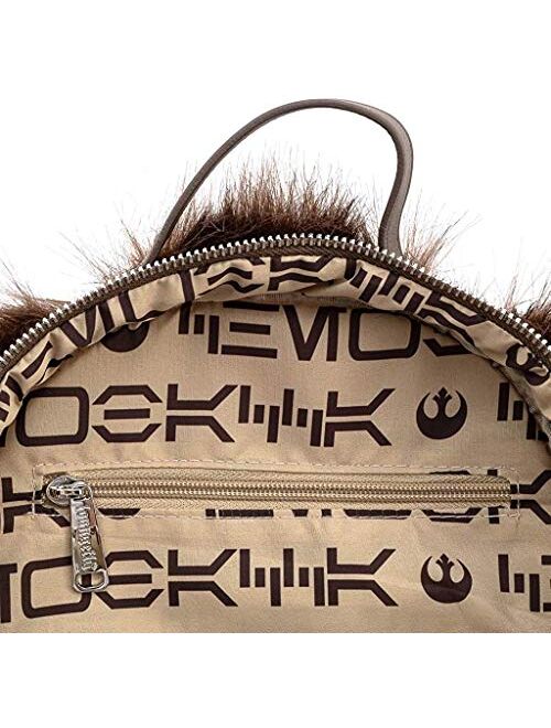 Loungefly x Star Wars The Empire Strikes Back 40th Anniversary Chewbacca Backpack (Brown, One Size)