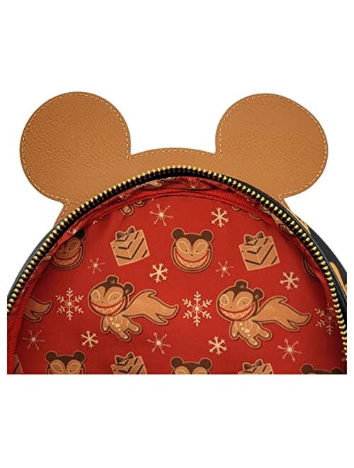 Loungefly x Disney Nightmare Before Christmas Gingerbread Scarry Teddy Mini Backpack