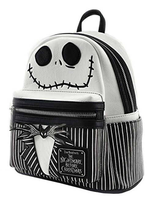 Loungefly x The Nightmare Before Christmas Jack Cosplay Faux Leather Backpack (One Size, Black)