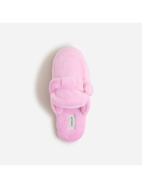 J.Crew Girls' buckle slippers
