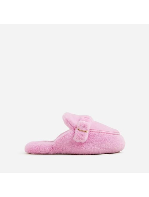 J.Crew Girls' buckle slippers