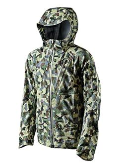 FORLOH Men's AllClima SoftShell Jacket - Waterproof Technical Hunting Coat/Silent Movement/Comfortable Mid-Layer