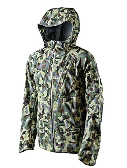 FORLOH Men's AllClima SoftShell Jacket - Waterproof Technical Hunting Coat/Silent Movement/Comfortable Mid-Layer