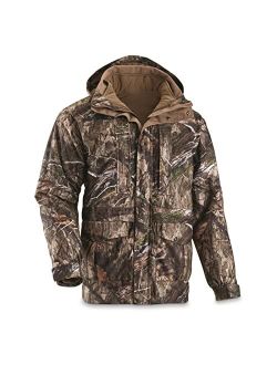 Guide Gear Steadfast 4-in-1 Hunting Jacket Parka, Waterproof Insulated Cold-Weather Thinsulate Coat