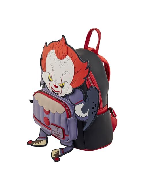 Loungefly IT Pennywise Cosplay Womens Double Strap Shoulder Bag Purse