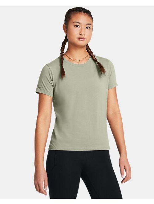 Under Armour Women's UA Icon Charged Cotton Short Sleeve