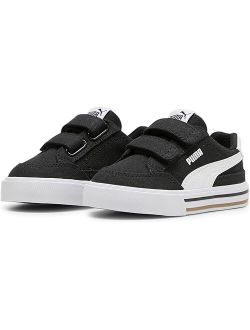 Kids Court Classic Vulc Faux Suede Hook and Loop (Toddler)