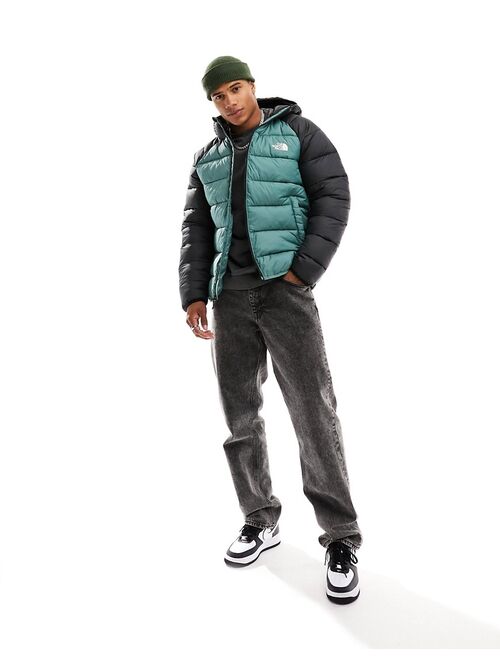 The North Face Lauerz Synthetic jacket in black and green