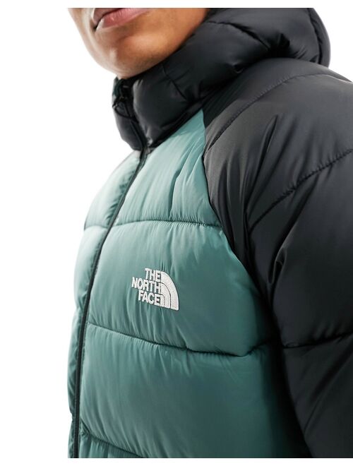 The North Face Lauerz Synthetic jacket in black and green