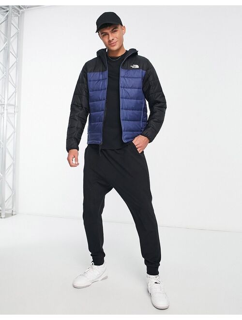 The North Face Synthetic jacket in dark blue and black - Exclusive at ASOS