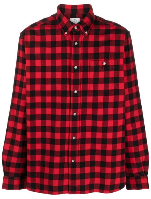 Woolrich Traditional plaid-check flannel shirt