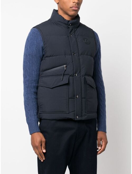 Woolrich two-pocket quilted gilet