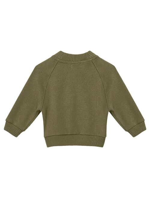 Haloumoning Boys Cardigan Sweater Kids Long Sleeve Full-Zip Knit Sweaters Outwear 5-14 Years