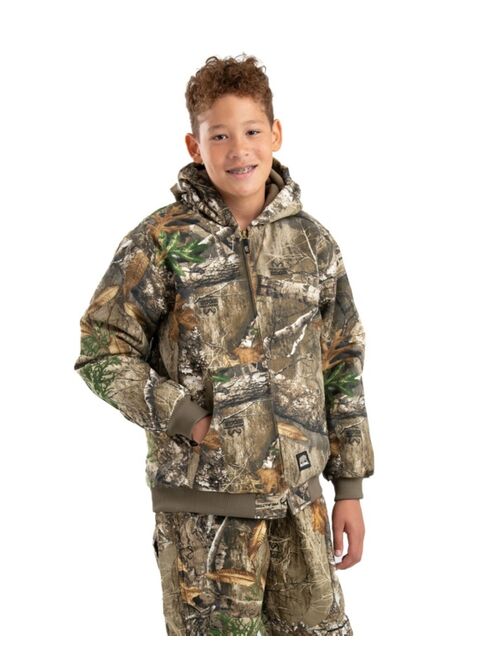 BERNE Child Youth Unisex Softstone Duck Hooded Jacket