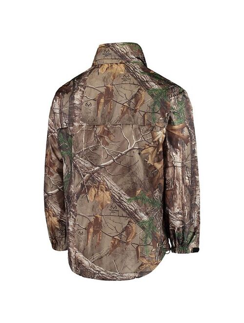 Unbranded Men's Dunbrooke Realtree Camo Cincinnati Bengals Circle Sportsman Waterproof Packable Full-Zip Jacket