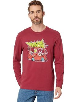 Life is Good Whoville or Bust Long Sleeve Crusher Tee