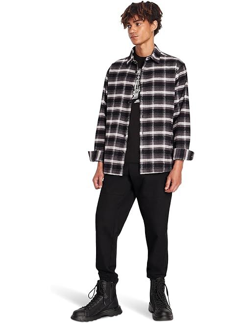 Armani Exchange AX Plaid Woven