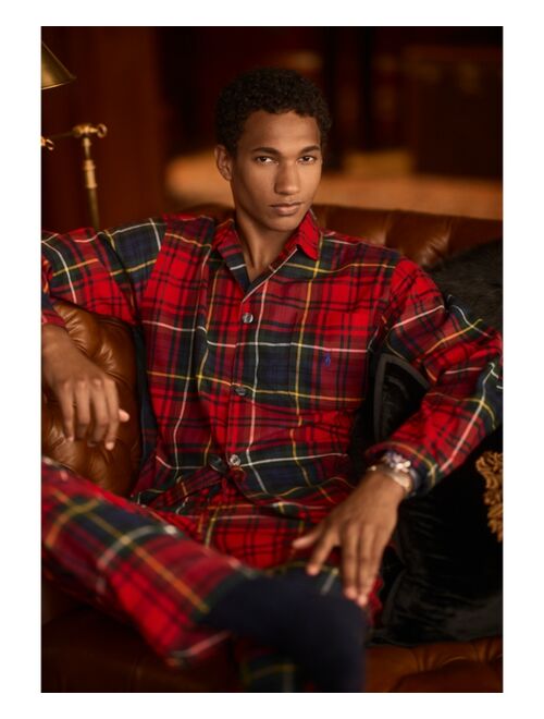 POLO RALPH LAUREN Men's Plaid Flannel Pajamas Set