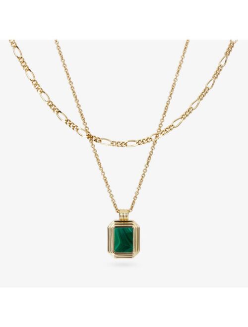 Ana Luisa Layered Necklace Set - Temple Green