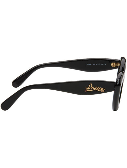 LOEWE Black Cat-Eye Sunglasses