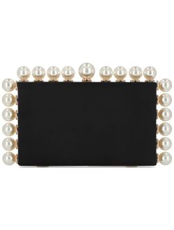 East West Pearl-Trim Clutch, Created for Macy's