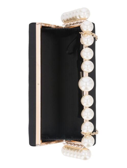 I.N.C. International Concepts INC International Concepts East West Pearl-Trim Clutch, Created for Macy's